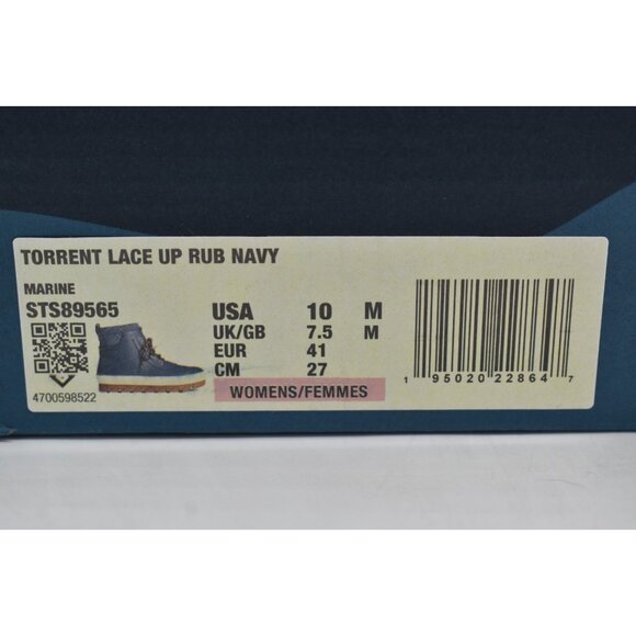 Sperry Womens Size 10 Torrent Blue Waterproof Rubber Boots Shoes - Picture 12 of 12